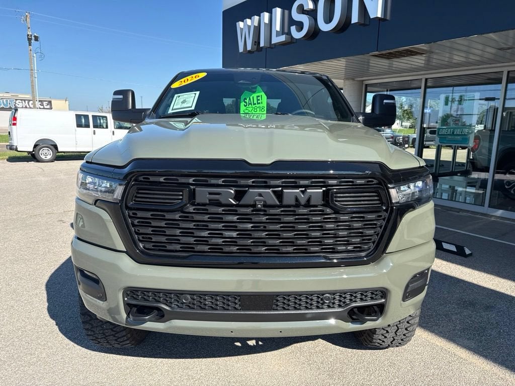 2026 RAM 1500 Big Horn Crew Cab 4x4 5'7" Box