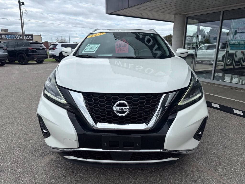 Used 2019 Nissan Murano Platinum with VIN 5N1AZ2MJ7KN150763 for sale in El Dorado, KS