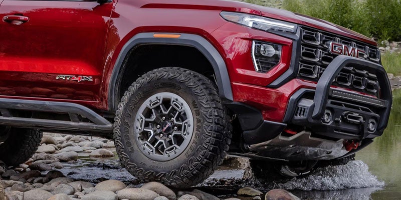2026 GMC Canyon on Rocky Terrain Showing Wheel EL DORADO, KS